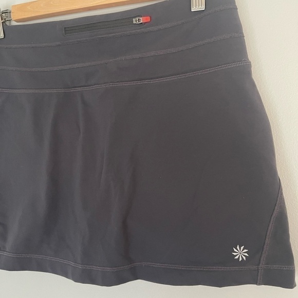ATHLETA Gray Workout Tennis Skort - Picture 5 of 11